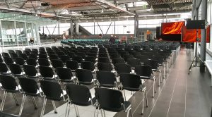 Veranstaltungsfläche Galerieebene auf dem Flughafen Dresden